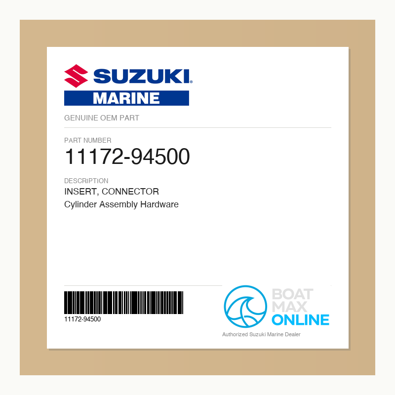 Suzuki OEM Part 11172-94500 - BoatMax Online