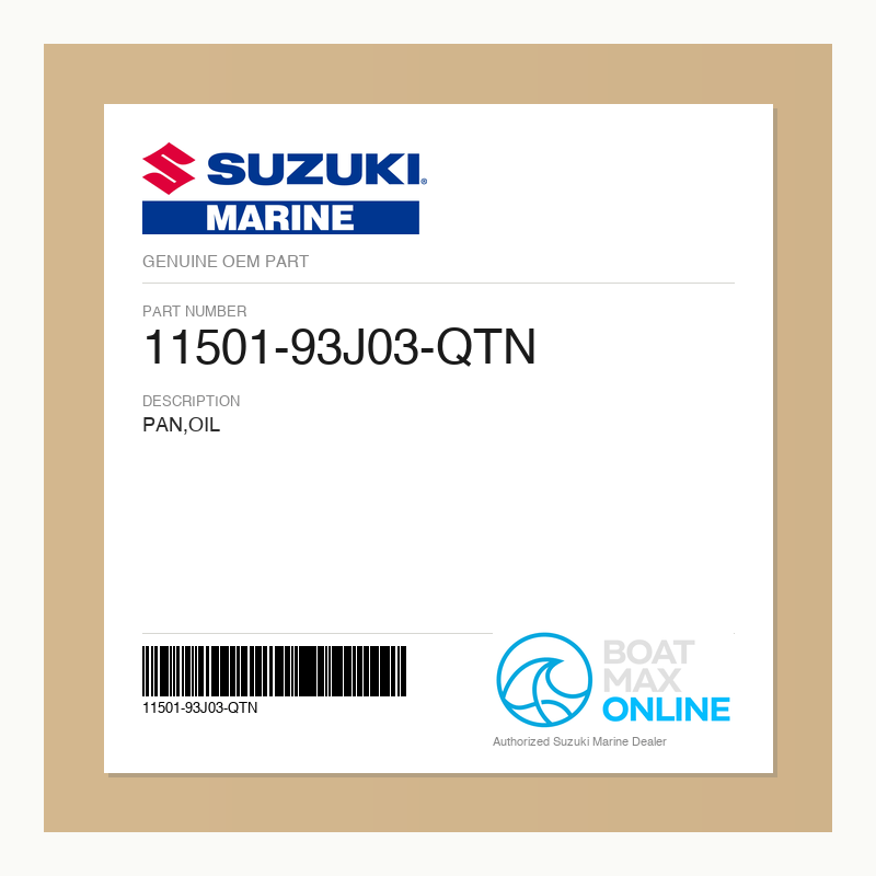 Suzuki OEM Part 11501-93J03-QTN - BoatMax Online