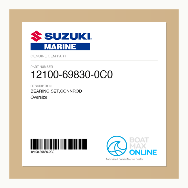 Suzuki OEM Part 12100-69830-0C0 - BoatMax Online