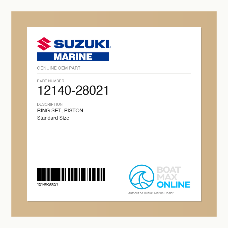 Suzuki OEM Part 12140-28021 - BoatMax Online