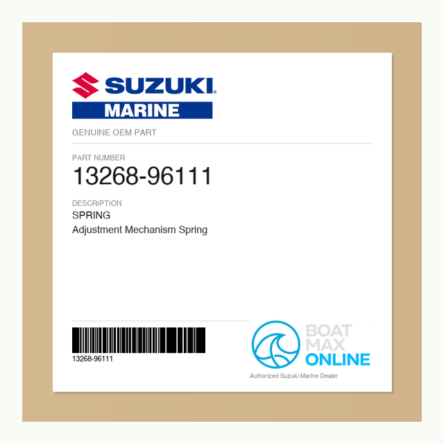 Suzuki OEM Part 13268-96111 - BoatMax Online