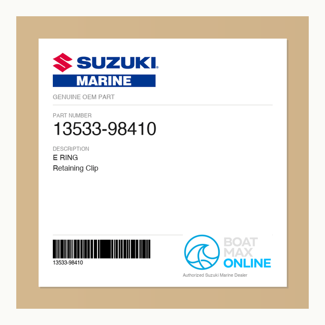Suzuki OEM Part 13533-98410 - BoatMax Online