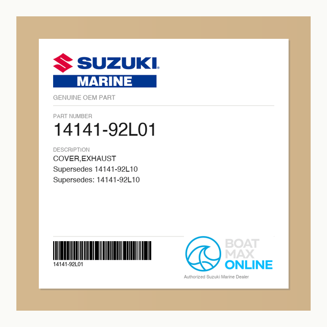 Suzuki OEM Part 14141-92L01 - BoatMax Online