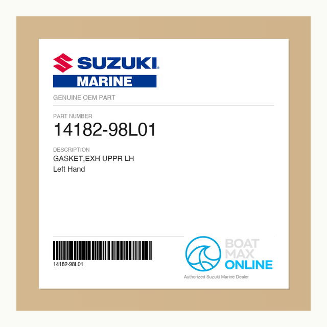 Suzuki OEM Part 14182-98L01 - BoatMax Online