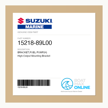 Suzuki OEM Part 15218-89L00 - BoatMax Online
