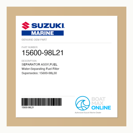Suzuki OEM Part 15600-98L21 - BoatMax Online