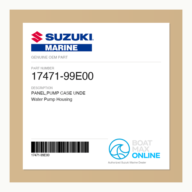 Suzuki OEM Part 17471-99E00 - BoatMax Online