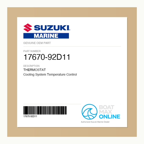 Suzuki OEM Part 17670-92D11 - BoatMax Online