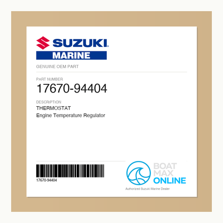 Suzuki OEM Part 17670-94404 - BoatMax Online