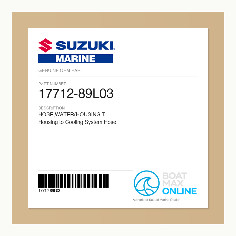 Suzuki OEM Part 17712-89L03 - BoatMax Online