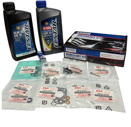 Suzuki 2.5HP -300 Hour Complete Oil Change Kit -