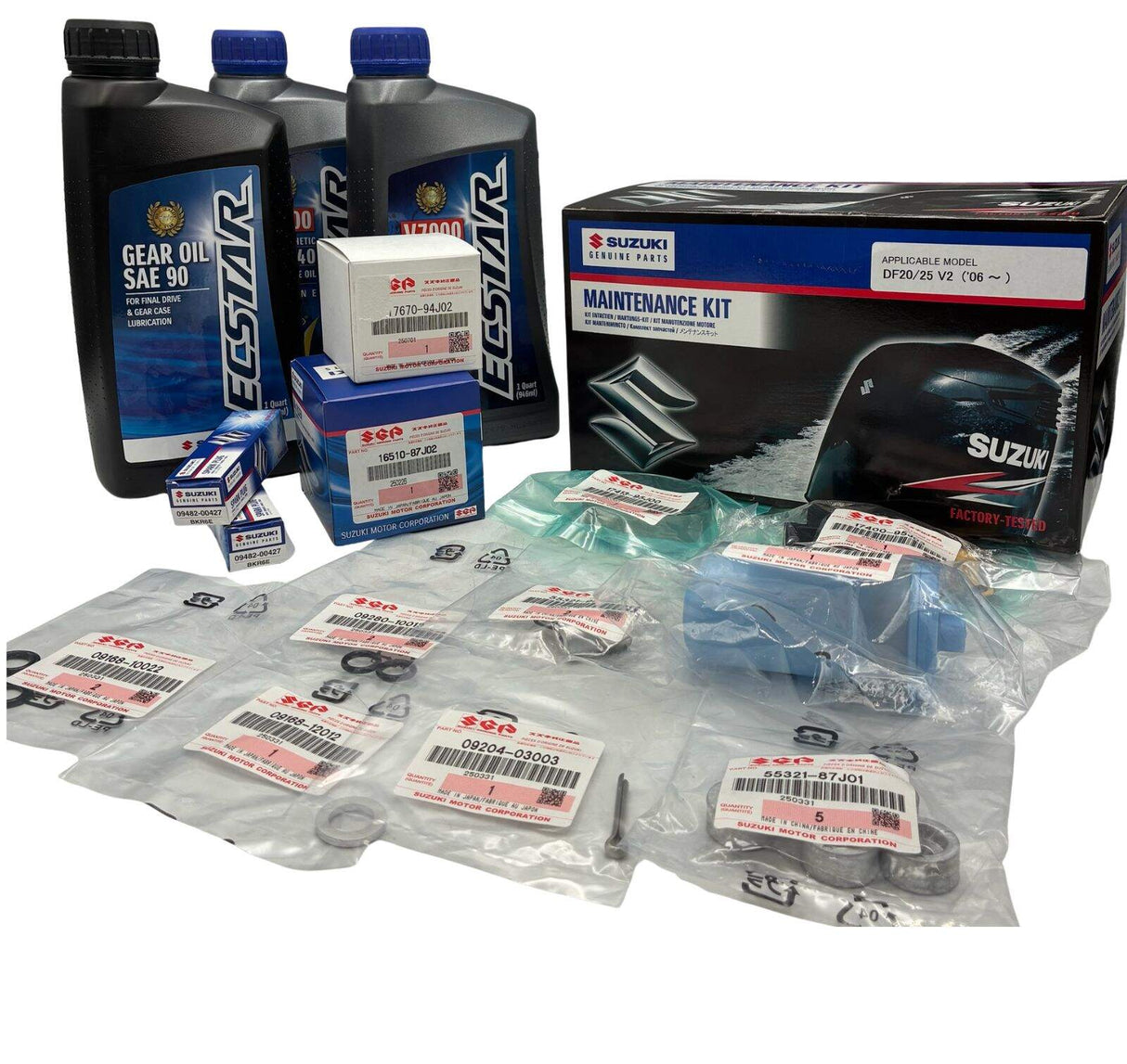 Suzuki Outboard 300 Hour Service Kit - DF20/25 (V2)