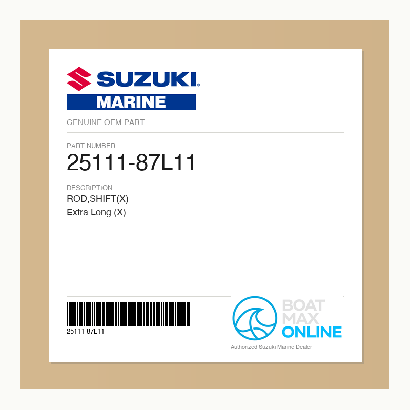 Suzuki OEM Part 25111-87L11 - BoatMax Online