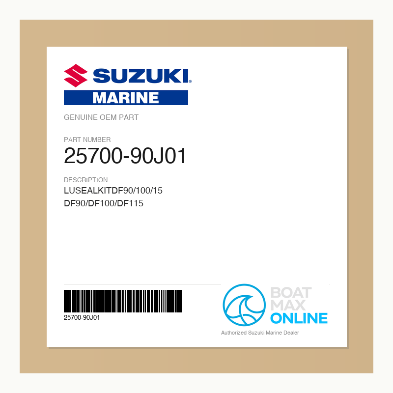 Suzuki OEM Part 25700-90J01 - BoatMax Online