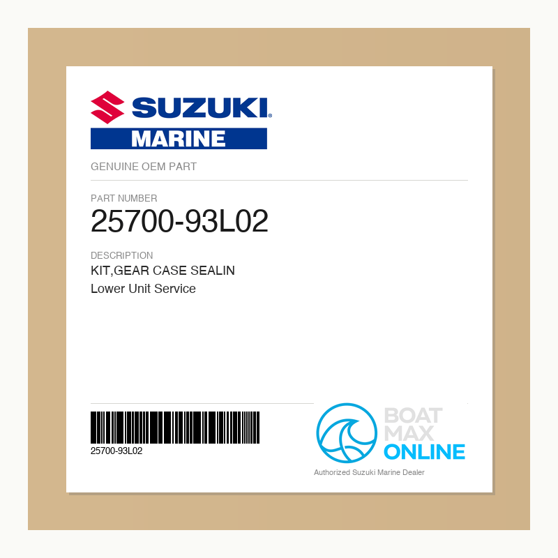 Suzuki OEM Part 25700-93L02 - BoatMax Online