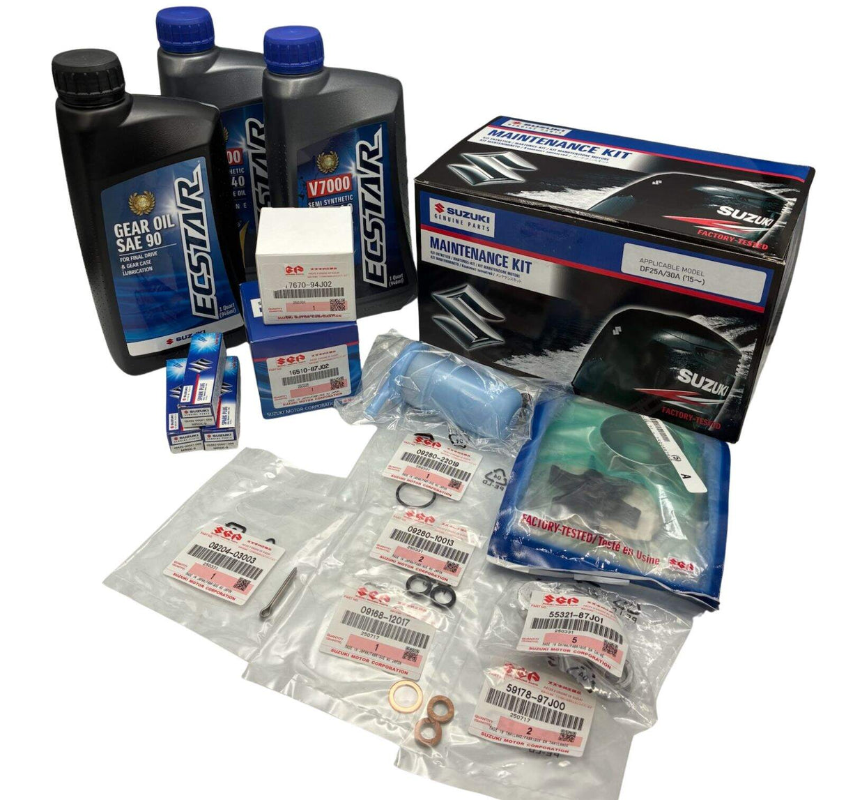 Suzuki Outboard 300 Hour Service Kit - DF25A/30A