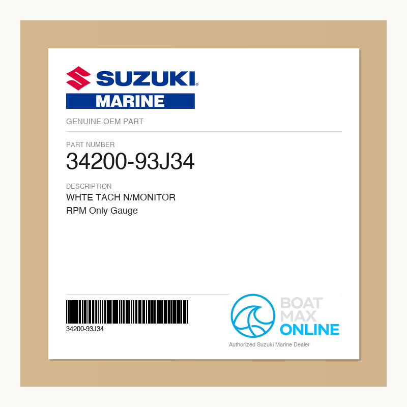 Suzuki OEM Part 34200-93J34 - BoatMax Online