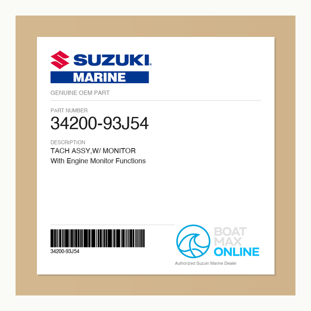 Suzuki OEM Part 34200-93J54 - BoatMax Online