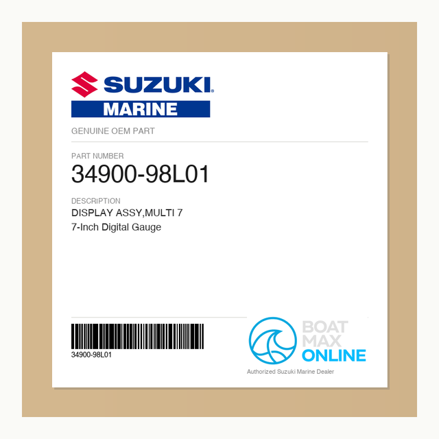Suzuki OEM Part 34900-98L01 - BoatMax Online