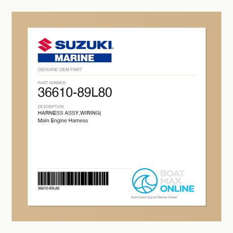 Suzuki OEM Part 36610-89L80 - BoatMax Online