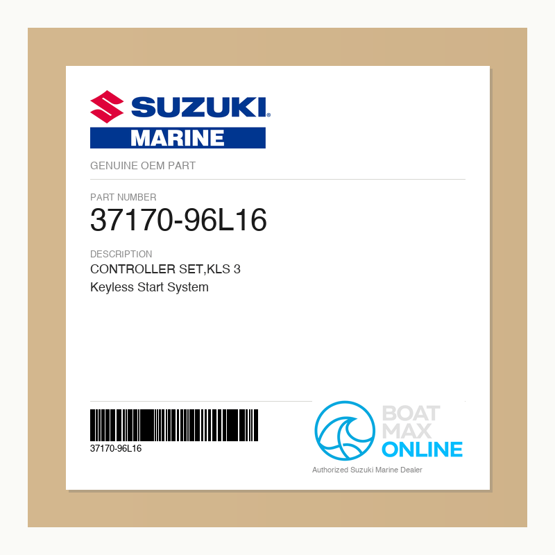 Suzuki OEM Part 37170-96L16 - BoatMax Online