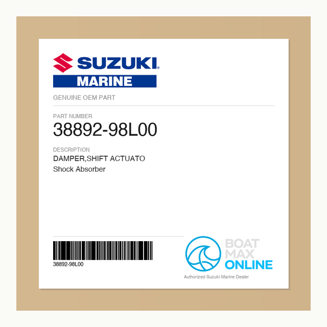 Suzuki OEM Part 38892-98L00 - BoatMax Online