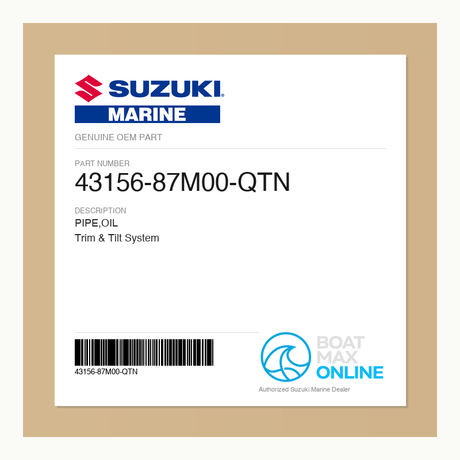 Suzuki OEM Part 43156-87M00-QTN - BoatMax Online
