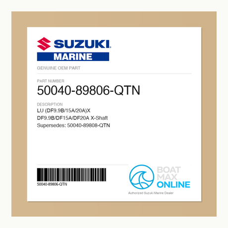 Suzuki OEM Part 50040-89806-QTN - BoatMax Online