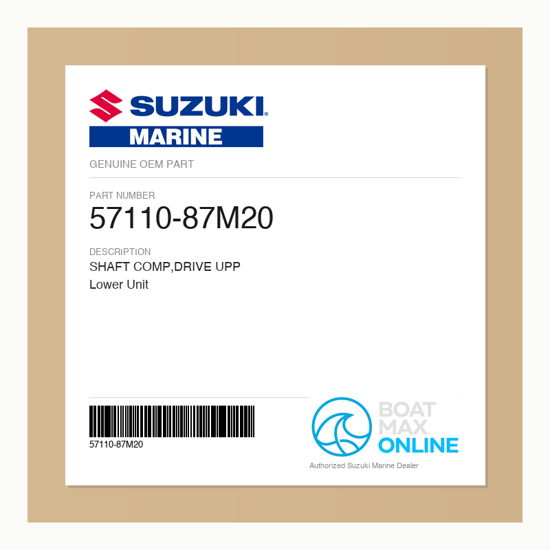 Suzuki OEM Part 57110-87M20 - BoatMax Online