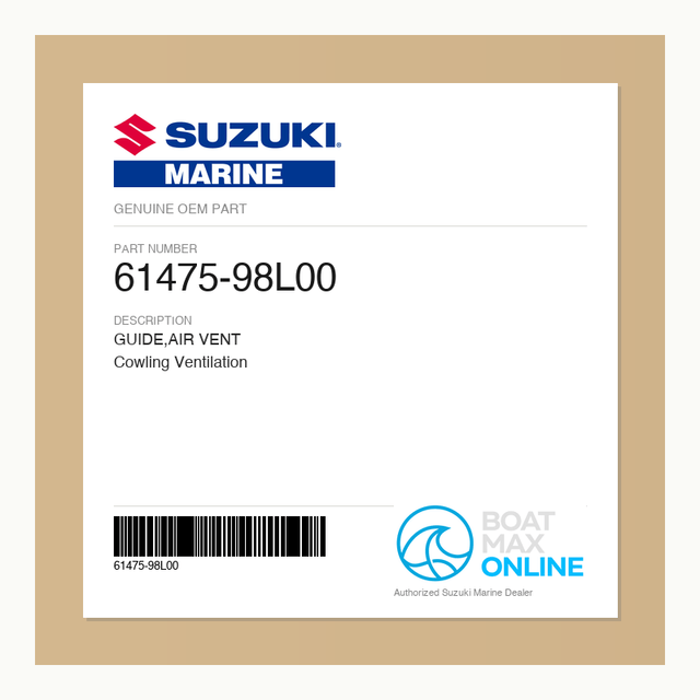 Suzuki OEM Part 61475-98L00 - BoatMax Online