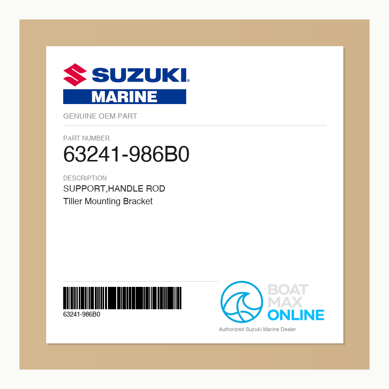 Suzuki OEM Part 63241-986B0 - BoatMax Online