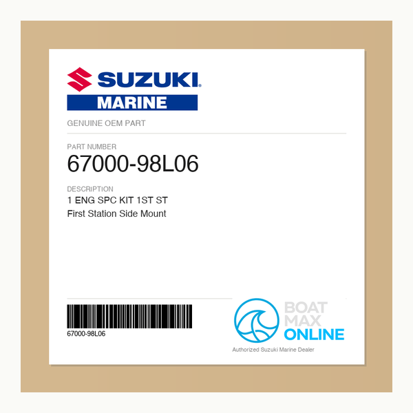 Suzuki OEM Single Engine Rigging Kit 67000-98L06 | First Sta