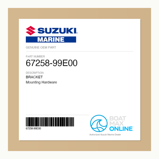 Suzuki OEM Part 67258-99E00 - BoatMax Online