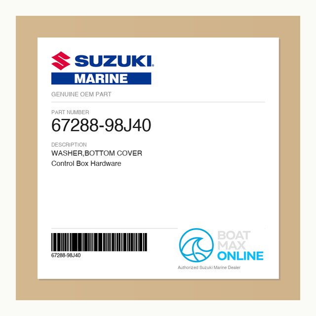Suzuki OEM Part 67288-98J40 - BoatMax Online