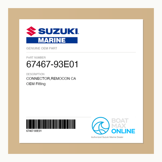 Suzuki OEM Part 67467-93E01 - BoatMax Online
