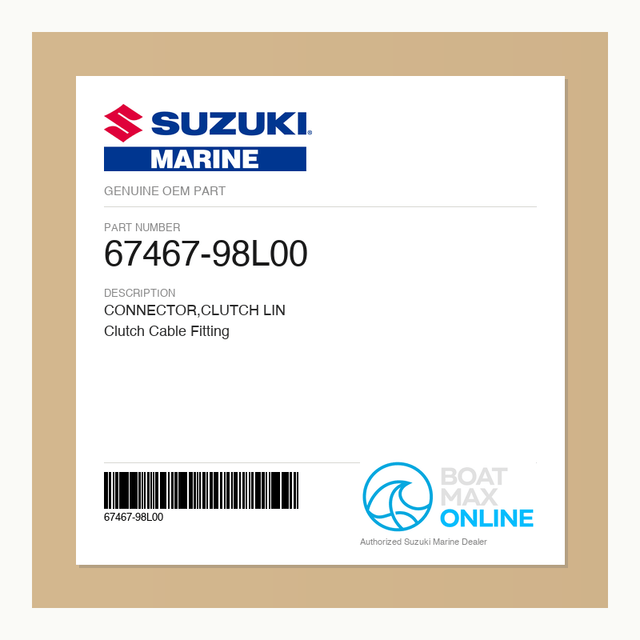 Suzuki OEM Part 67467-98L00 - BoatMax Online