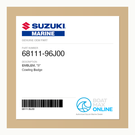 Suzuki OEM Part 68111-96J00 - BoatMax Online