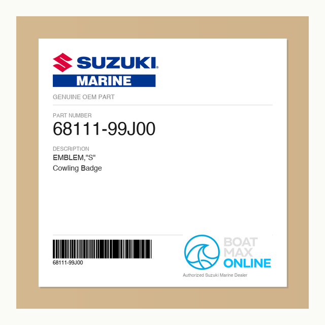 Suzuki OEM Part 68111-99J00 - BoatMax Online