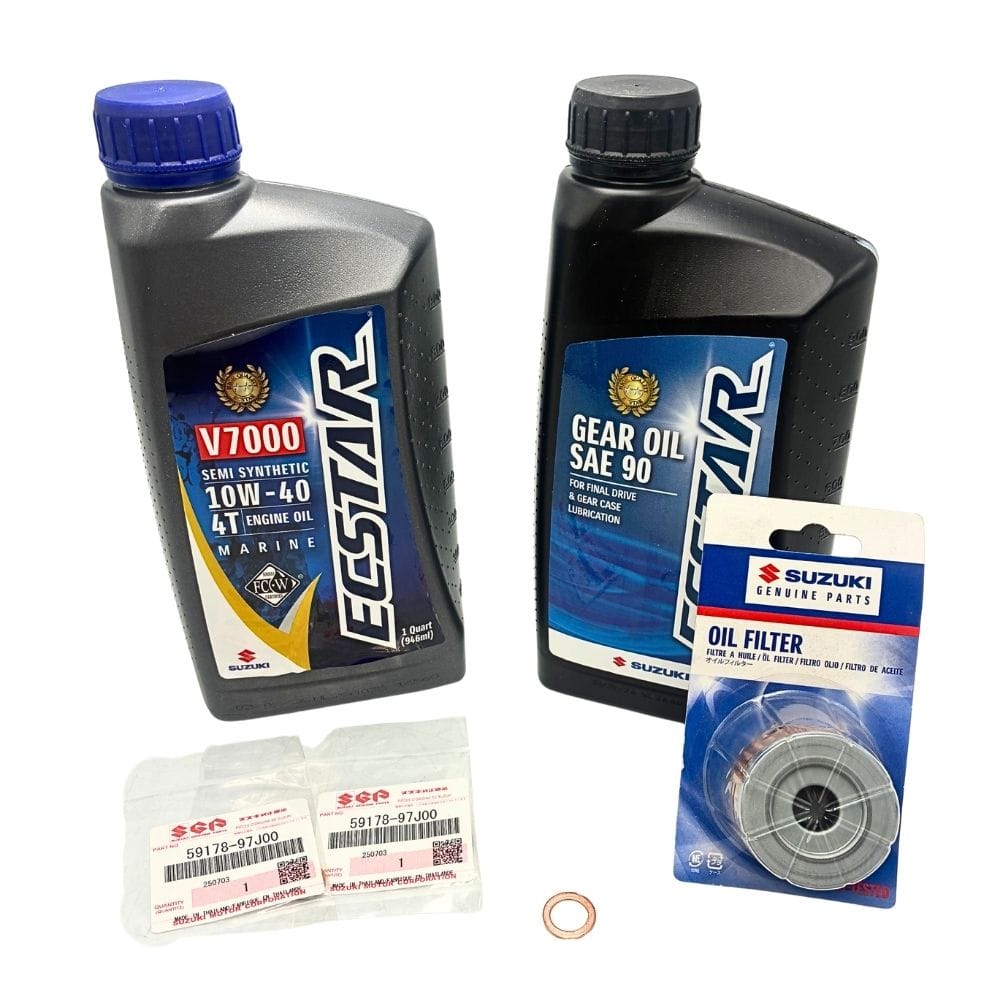 Suzuki Outboard Complete Oil Change Kit - DF8A/DF9.9A