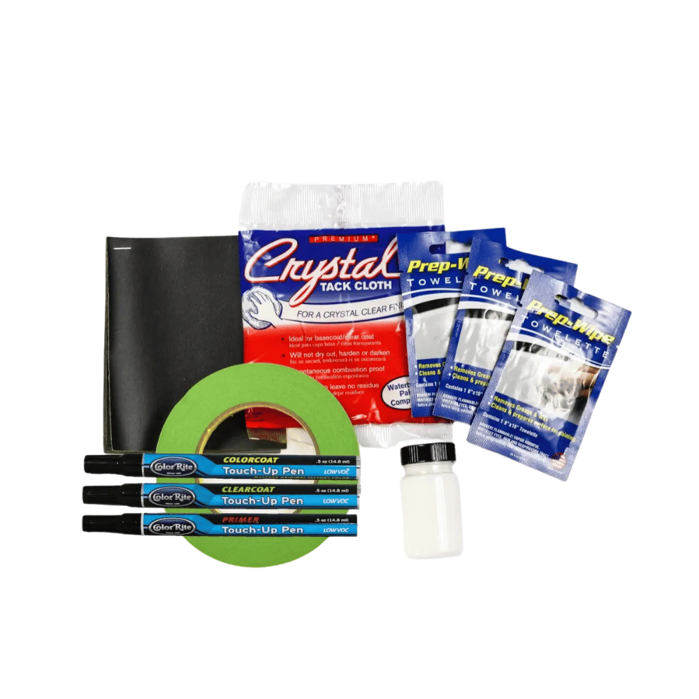 Suzuki Outboard Paint Touch-Up Pen Complete Repair Kit - Pearl Nebular Black Factory Color