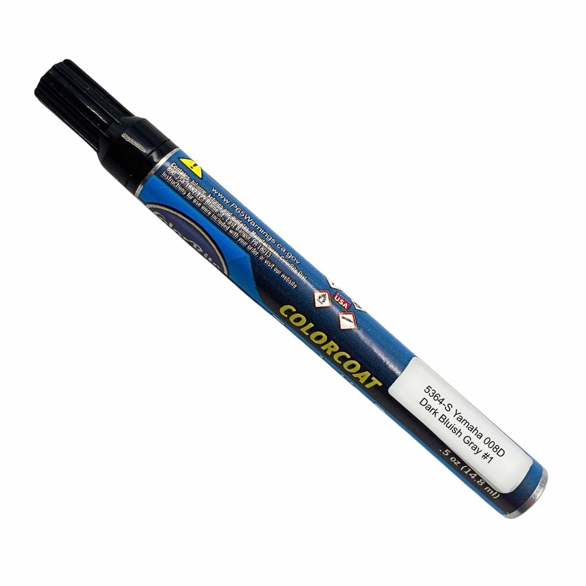Yamaha Outboard Paint Touch Up Pen – Dark Bluish Gray #1 (8D) ColorRite 5364-S