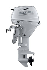 Suzuki 25 HP White Remote  Side