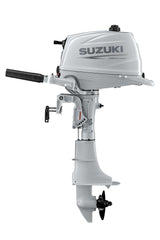 Suzuki 6 HP White Side