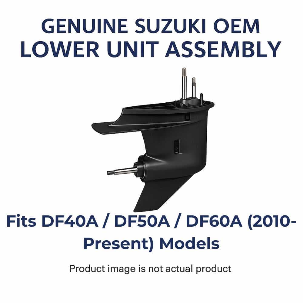Suzuki DF40A/DF50A/DF60A Complete Lower Unit Assembly (2010-Present)