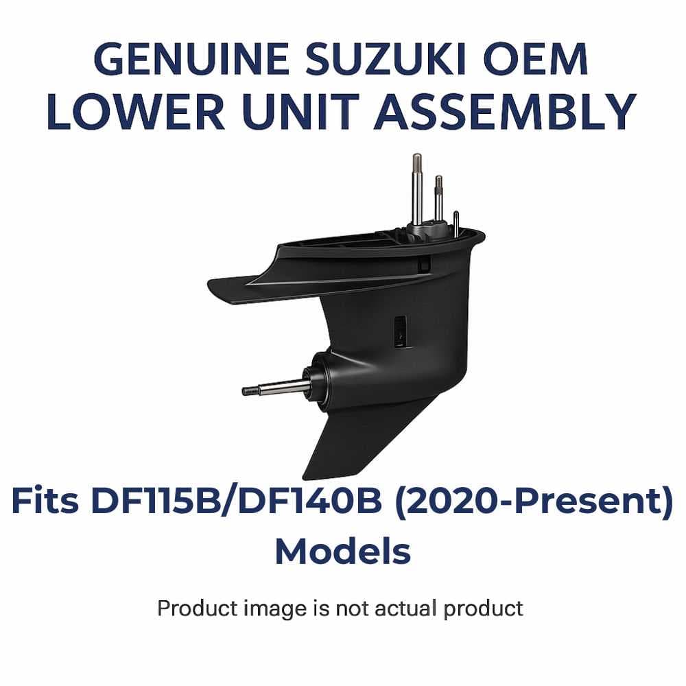 Suzuki DF115B/DF140B Complete Lower Unit Assembly (2020-Present)