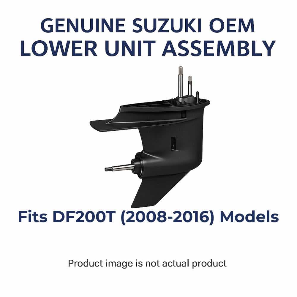 Suzuki DF200T Complete Lower Unit Assembly (2008-2016)