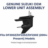Suzuki DF200Z/DF225Z/DF250Z Complete Lower Unit Assembly (2004-Present) Counter Rotation