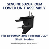 Suzuki DF300AP Complete Lower Unit Assembly (2015-Present) L-20" Shaft