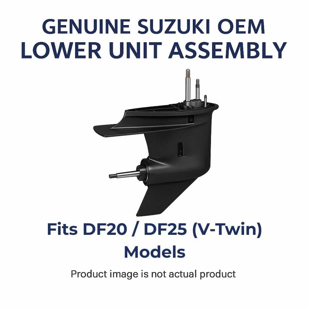 Suzuki DF20/DF25 (V-Twin) Complete Lower Unit Assembly