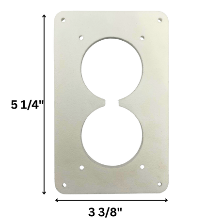 Suzuki Outboard Key Switch Mounting Plate – Single Key Switch